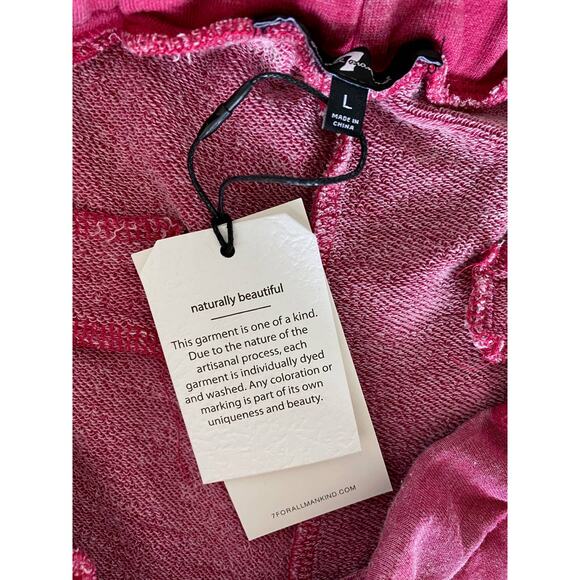 7 For All Mankind pink cropped jogger sweatpants - Picture 7 of 7